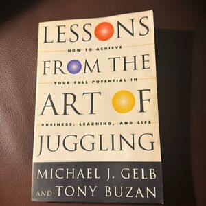 $3 bundled - Lessons From the Art Of Juggling,How to Achieve Your Full Potential